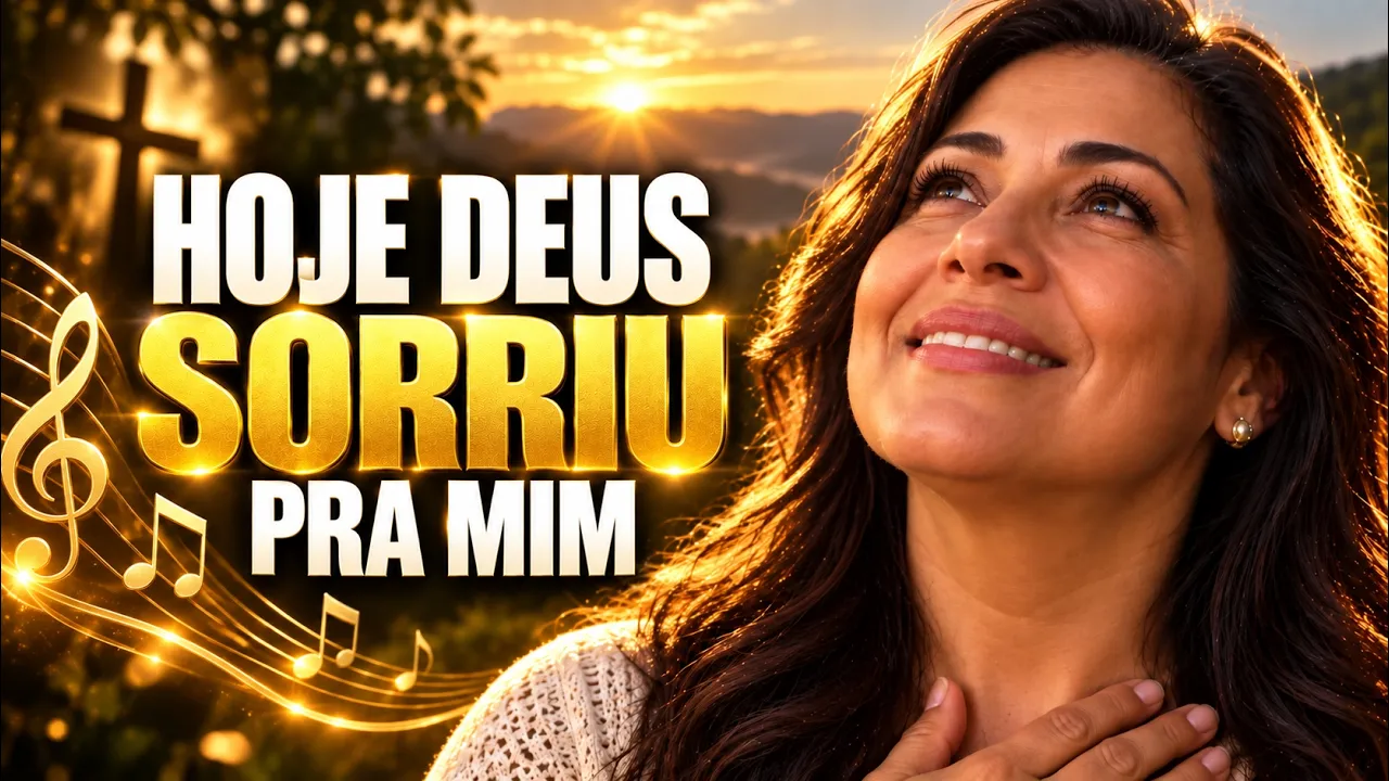 Hoje Deus Sorriu pra Mim — Kuincs Música Gospel